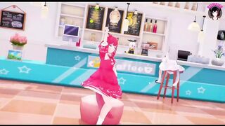 Akami Karubi - Cute Cat Girls (3D HENTAI)