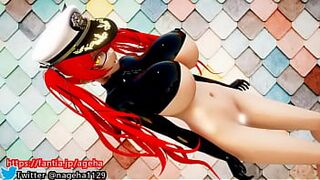 3d hentai busty girl big ass dance