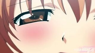 His stepsister catches them and asks him to let them fuck them! - Hentai Uncensored