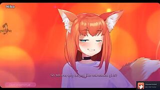 Neko Waifu two Part 2 Hot fox Niko