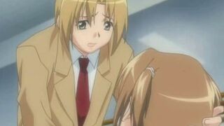 MFF hentai hardcore threesome with horny teen sexy girls