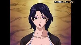 Super Busty MILF first Threesome - Hentai.xxx