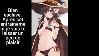 [FR] Joi hentai Megumin CEI femdom