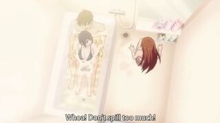 Horny Schoogirl Showers With Her Mate Hentai Anime