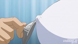 Busty Teen Gets her Nipples Hard During Doctor's Exam - Hentai