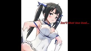 Hestia Anime Edging JOI